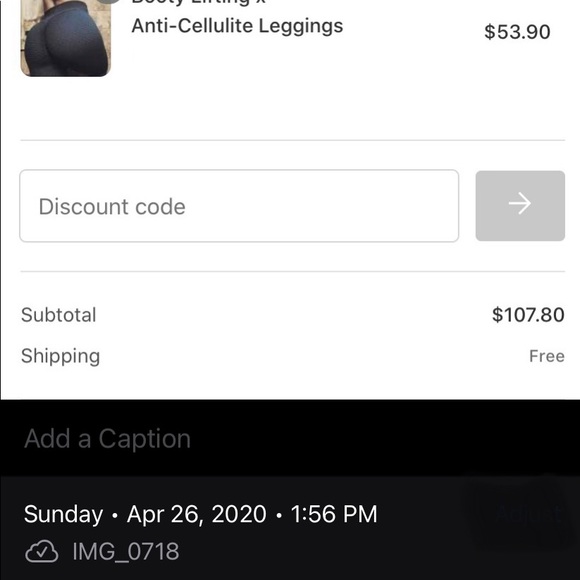 4/$50 Anti Cellulite Grey Leggings - Picture 9 of 11